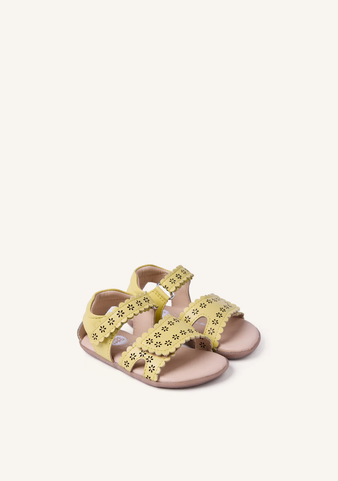 GIOSEPPO BAREFOOT - FLOWER OPEN LEATHER SANDALS KABATI - Image 2