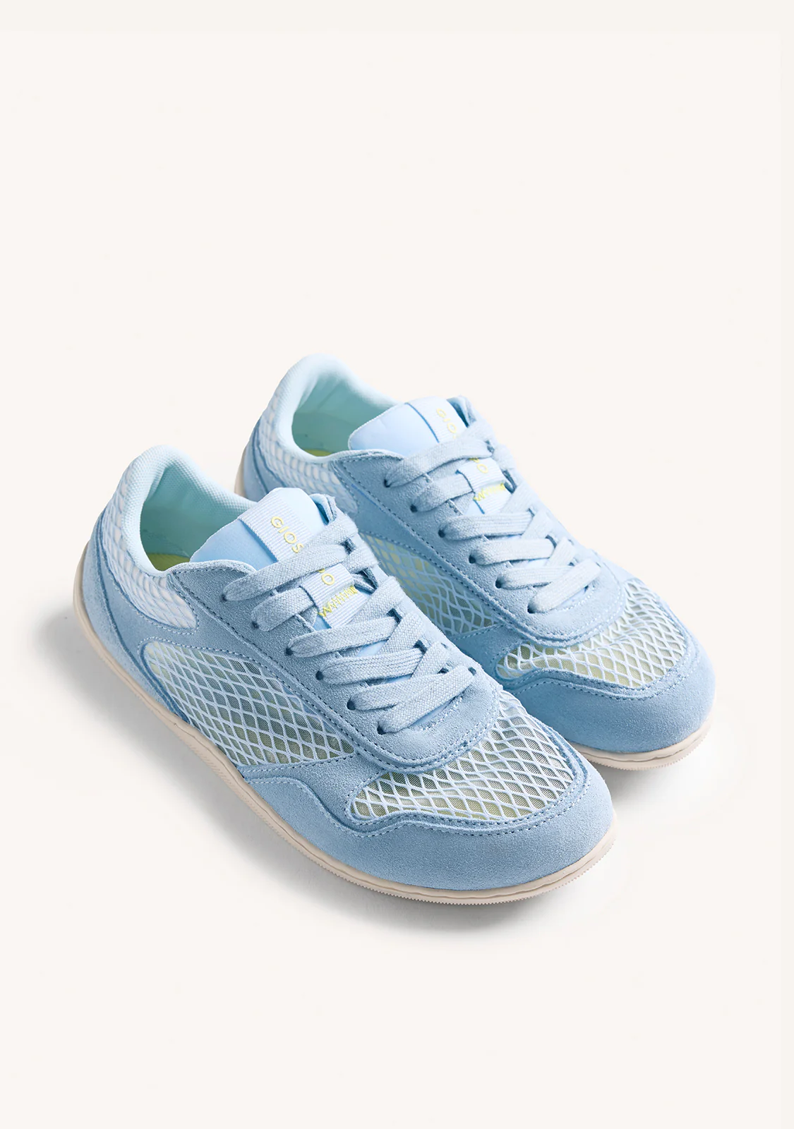 GIOSEPPO BAREFOOT - LEATHER AND MESH SNEAKERS ILESHA - Image 2