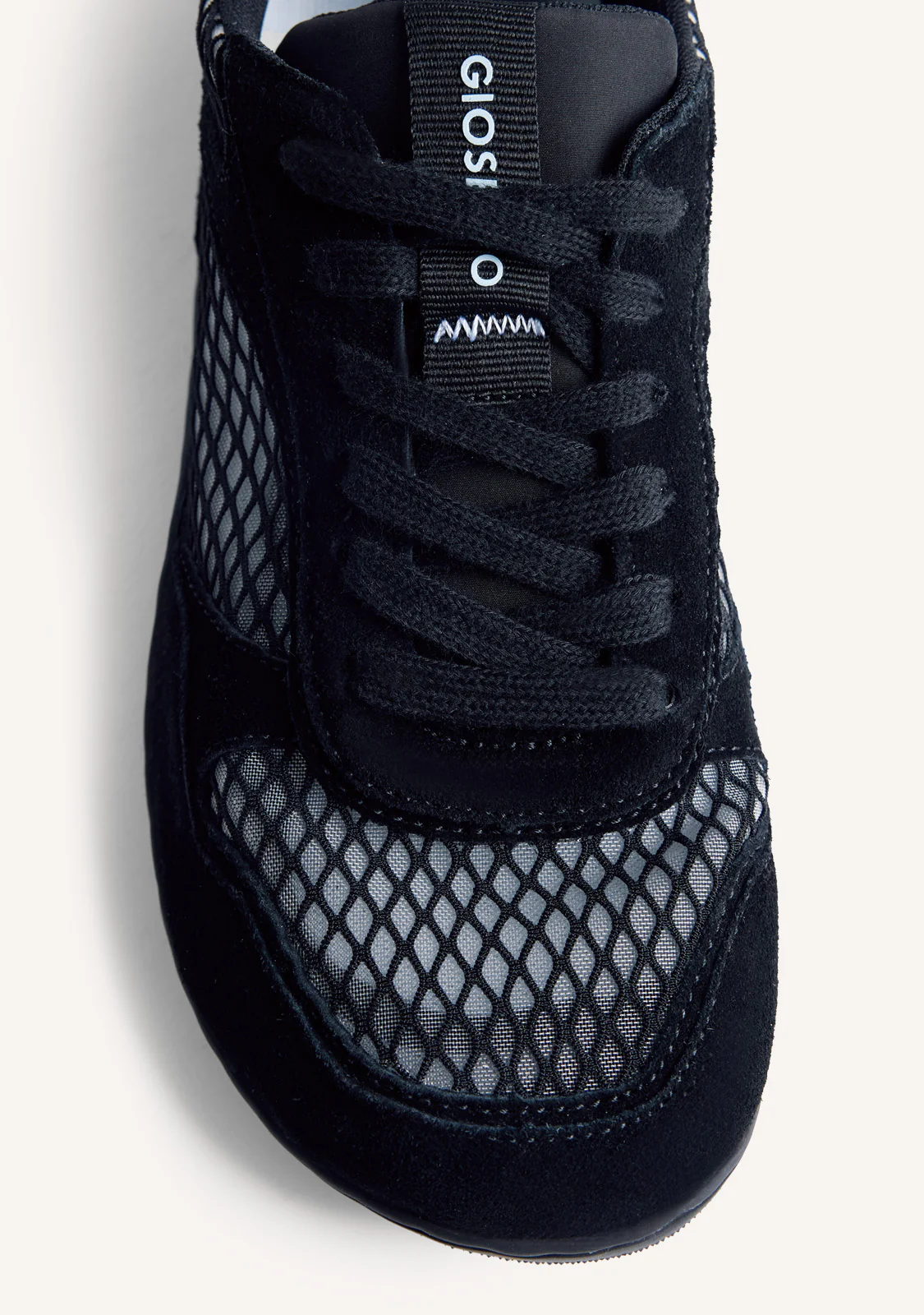 GIOSEPPO BAREFOOT - LEATHER AND MESH SNEAKERS ILESHA - Image 3