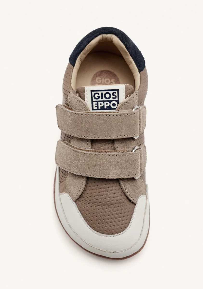 GIOSEPPO BAREFOOT - LEATHER AND MESH SNEAKERS RIPTON - Image 4