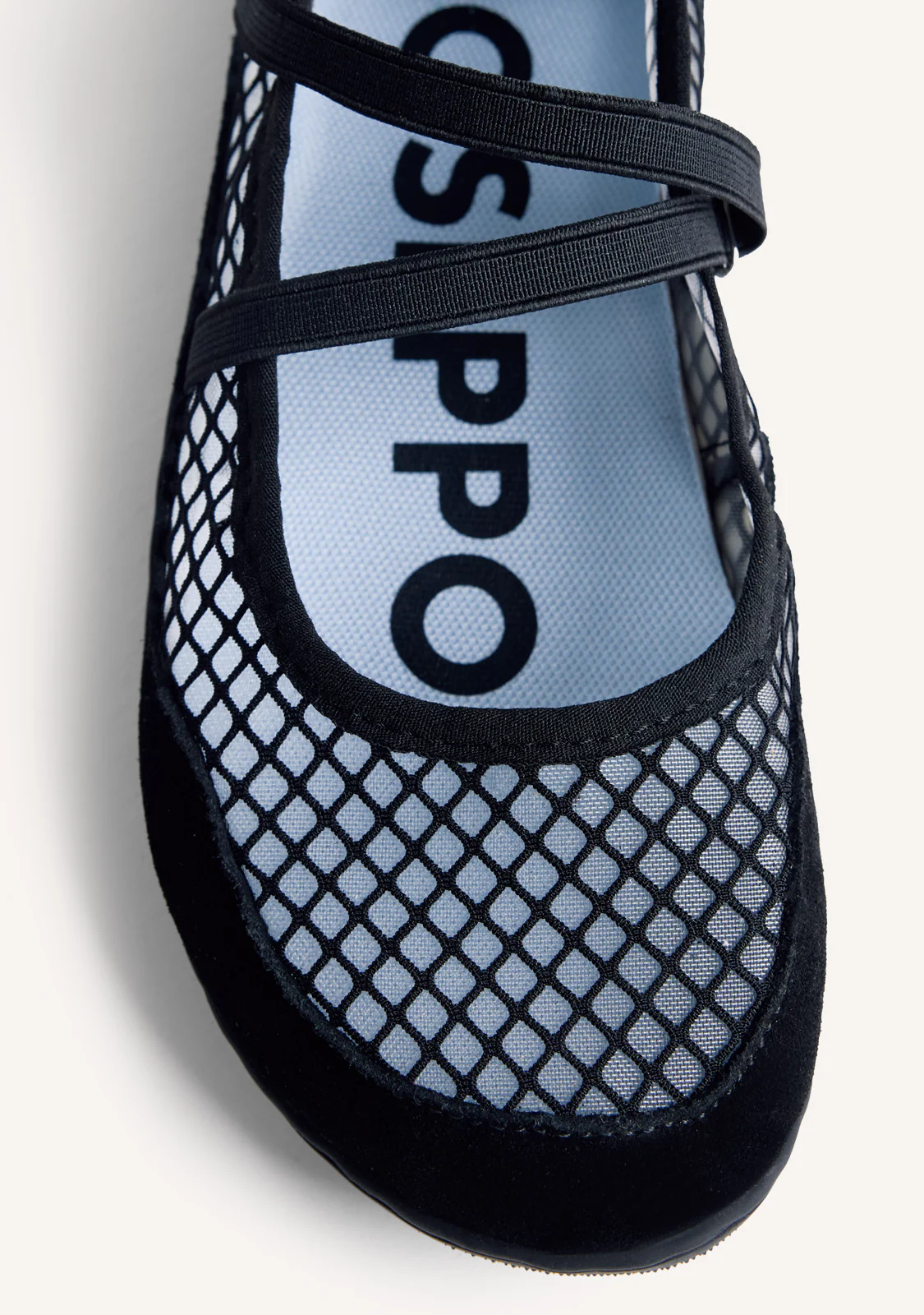 GIOSEPPO BAREFOOT - LEATHER AND MESH SPORTY BALLET FLATS NAJONBE - Image 3