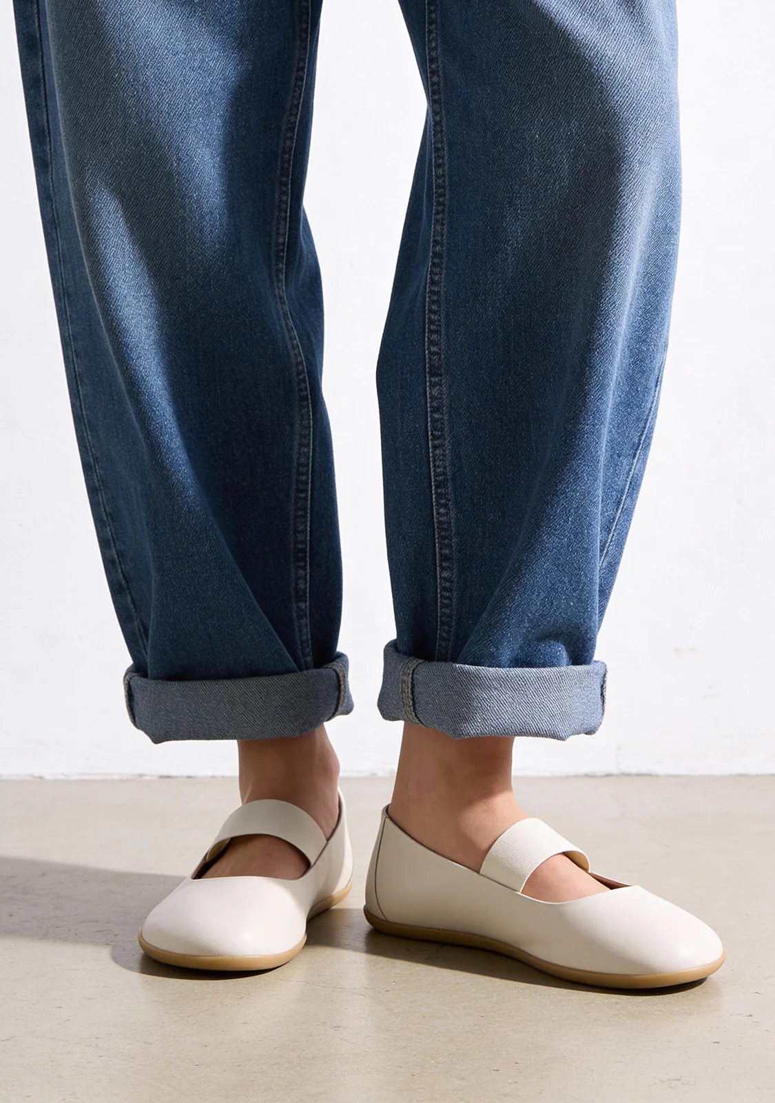 GIOSEPPO BAREFOOT - LEATHER BALLET FLATS MALAKISI - Image 7