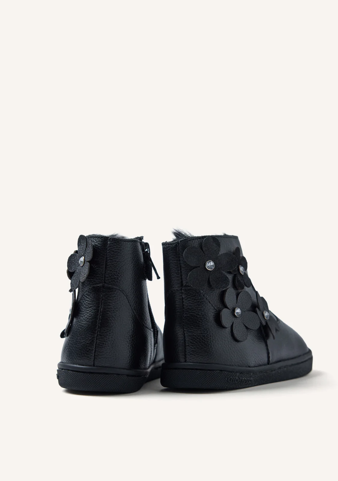 GIOSEPPO BAREFOOT - LEATHER BOOTS FLOWER PEQUOT - Image 4