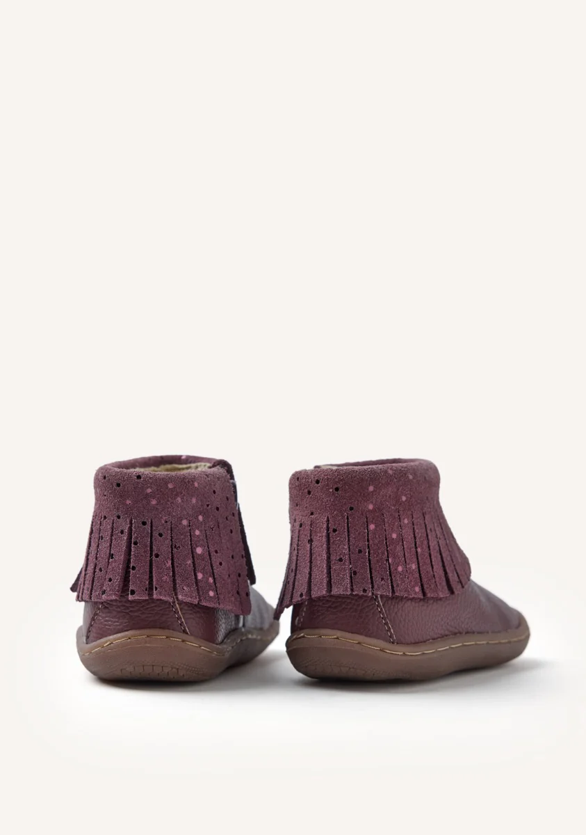GIOSEPPO BAREFOOT - LEATHER BOOTS FRINGES LEVERING - Image 3