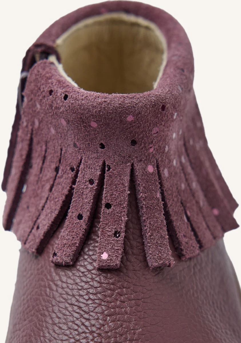 GIOSEPPO BAREFOOT - LEATHER BOOTS FRINGES LEVERING - Image 5