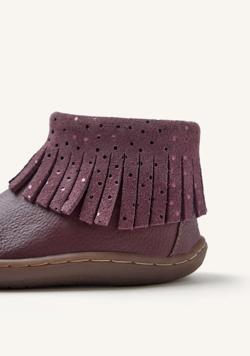 GIOSEPPO BAREFOOT - LEATHER BOOTS FRINGES LEVERING - Image 6
