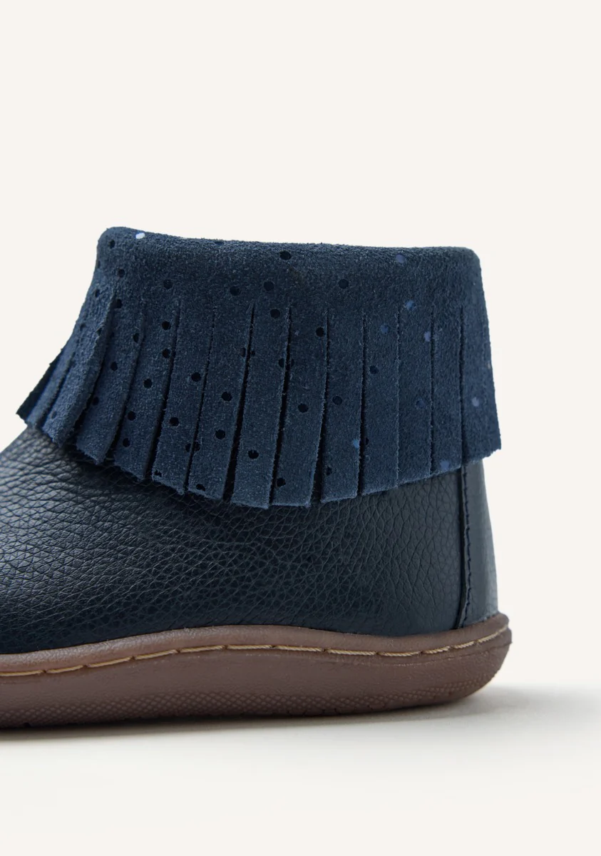 GIOSEPPO BAREFOOT - LEATHER BOOTS FRINGES LEVERING - Image 4