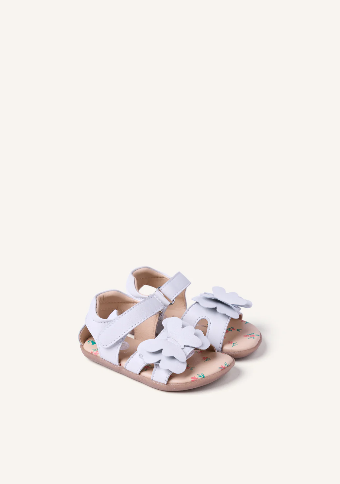 GIOSEPPO BAREFOOT - LEATHER SANDALS WITH BUTTERFLY NANDI - Image 2