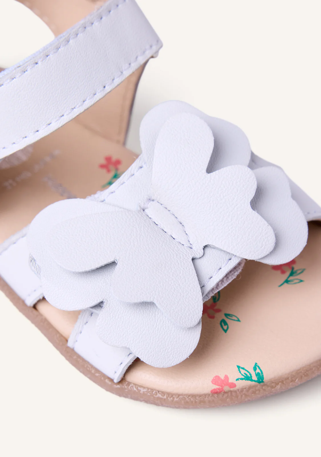 GIOSEPPO BAREFOOT - LEATHER SANDALS WITH BUTTERFLY NANDI - Image 4