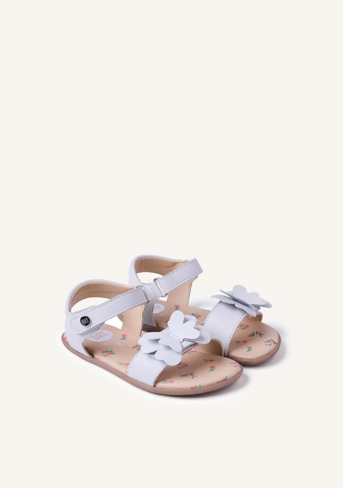 GIOSEPPO BAREFOOT - LEATHER SANDALS WITH BUTTERFLY SLITE - Image 2