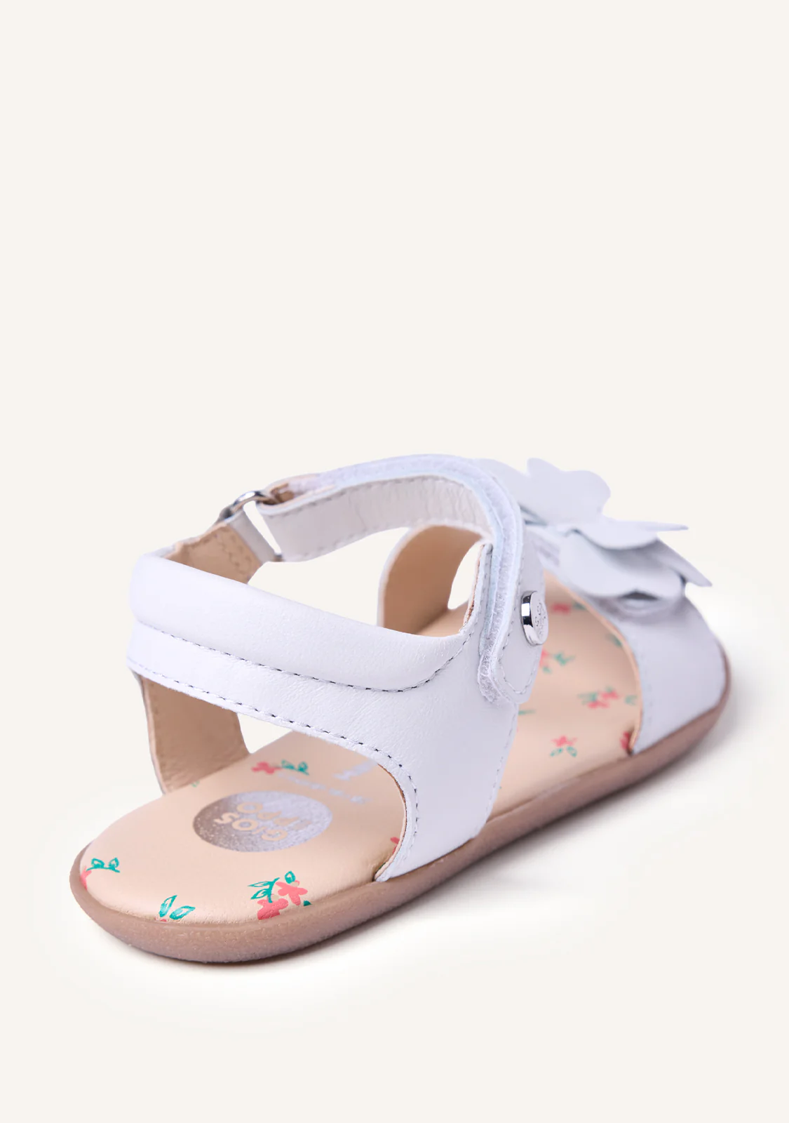 GIOSEPPO BAREFOOT - LEATHER SANDALS WITH BUTTERFLY SLITE - Image 4