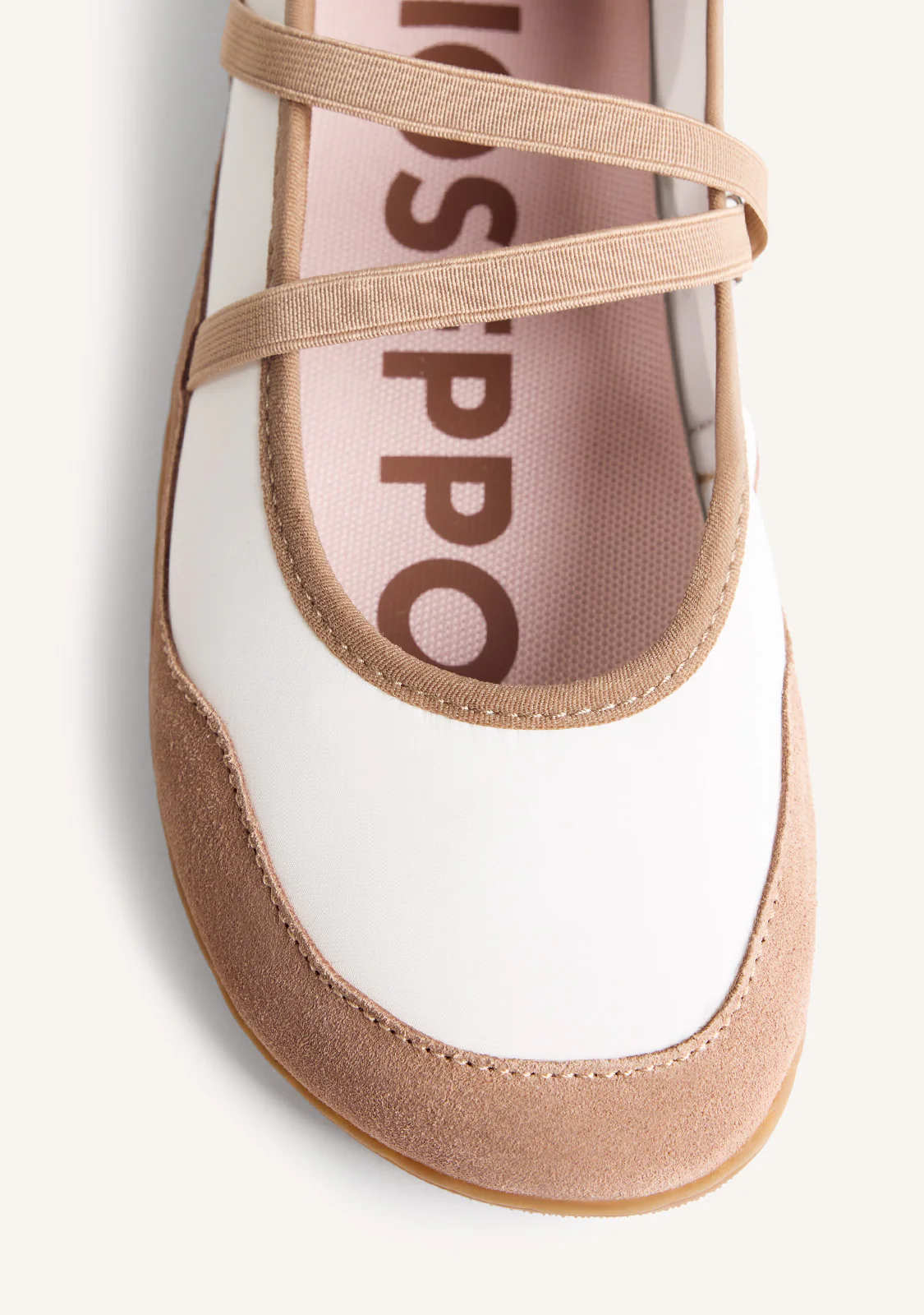 GIOSEPPO BAREFOOT - LEATHER SPORTY BALLET FLATS KAGIO - Image 3
