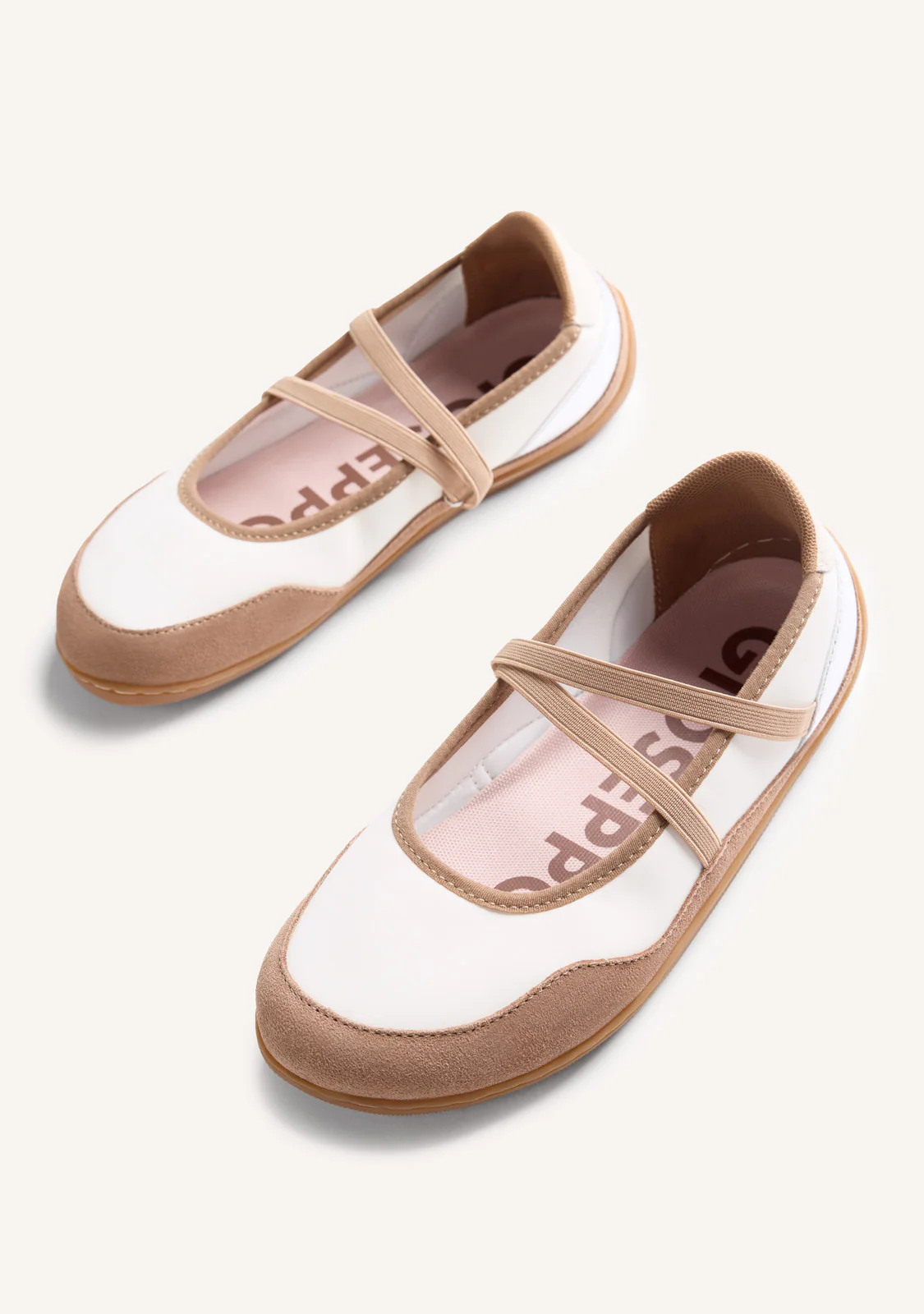 GIOSEPPO BAREFOOT - LEATHER SPORTY BALLET FLATS KAGIO - Image 6