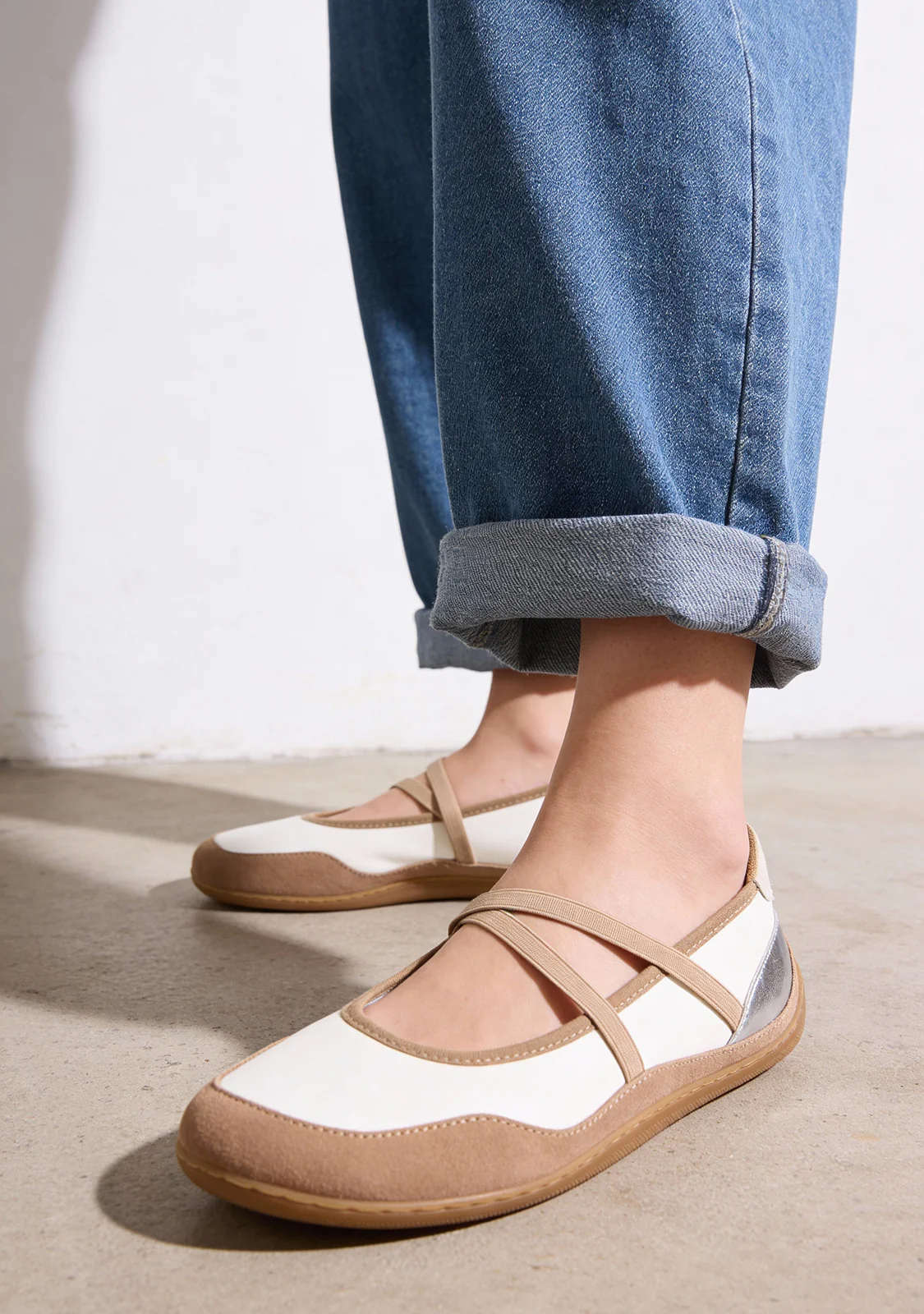 GIOSEPPO BAREFOOT - LEATHER SPORTY BALLET FLATS KAGIO - Image 7