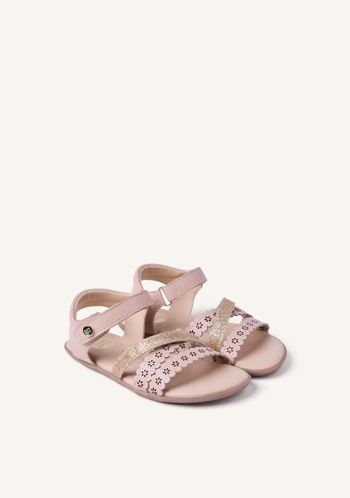 GIOSEPPO BAREFOOT - SHINY CUT-OUT LEATHER SANDALS MIKLEUS - Image 2