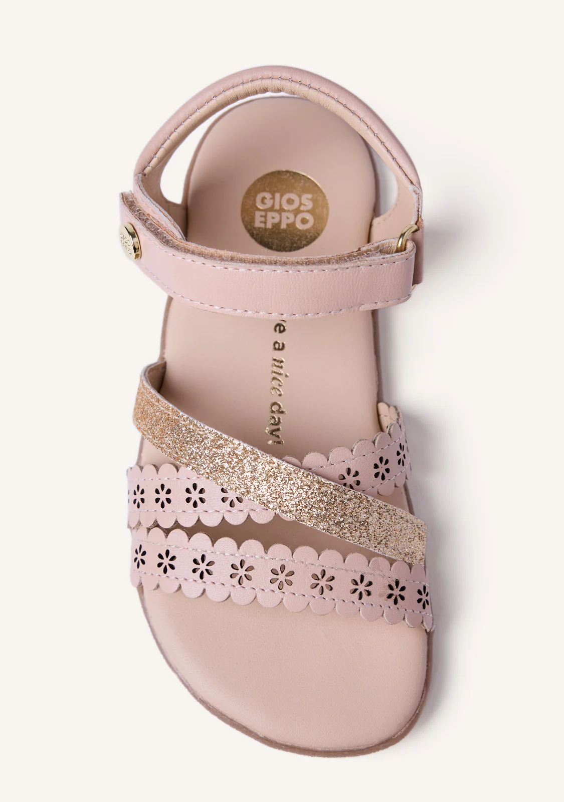 GIOSEPPO BAREFOOT - SHINY CUT-OUT LEATHER SANDALS MIKLEUS - Image 3