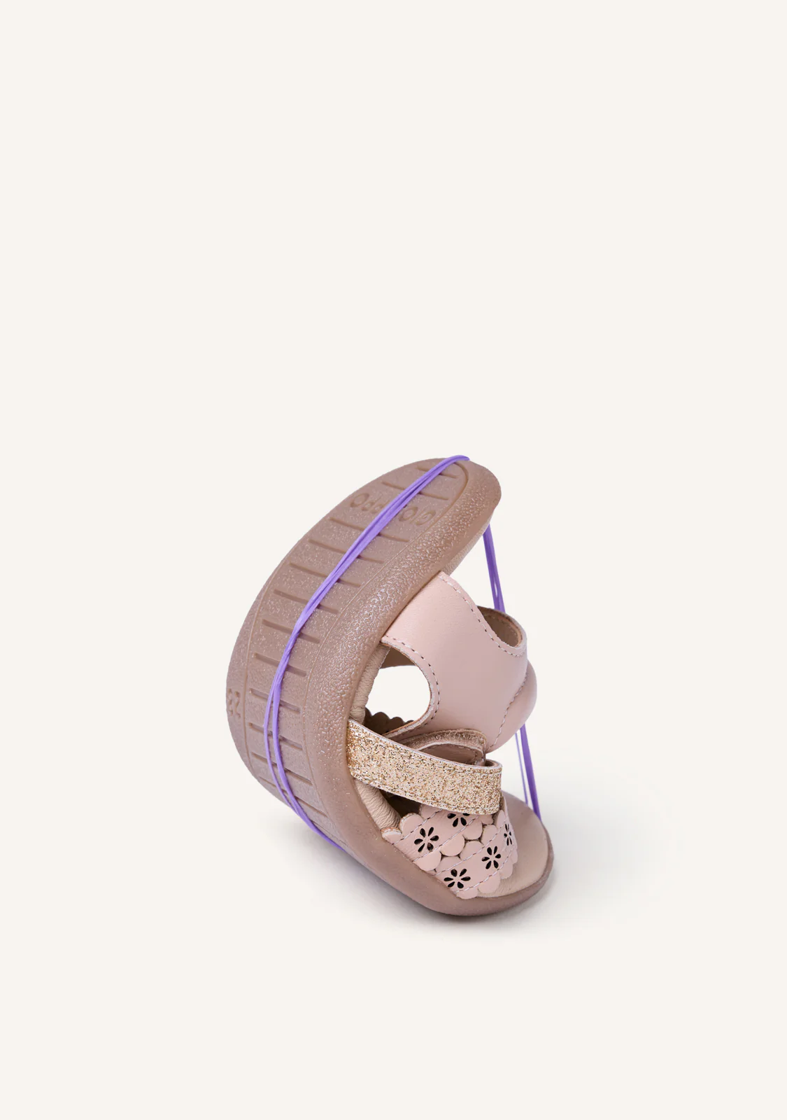 GIOSEPPO BAREFOOT - SHINY CUT-OUT LEATHER SANDALS MIKLEUS - Image 6