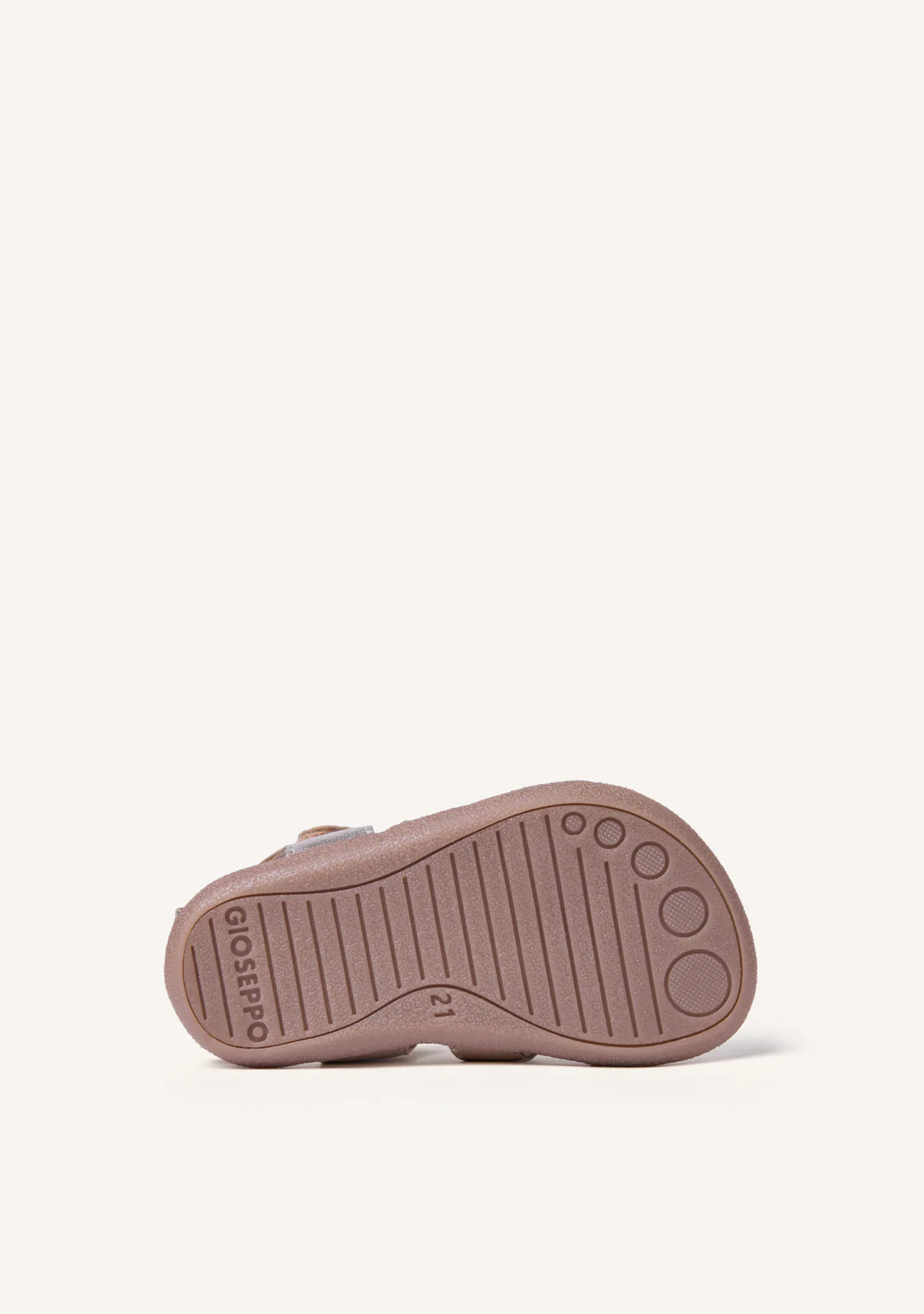 GIOSEPPO BAREFOOT - SHINY LEATHER SANDALS WITH BUTTERFLY NANDI - Image 7