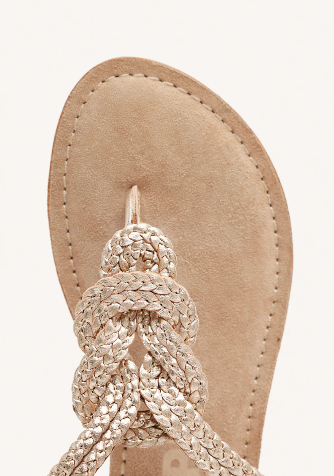 BRAIDED SHINY LEATHER SANDALS ZUPANJA - Image 3