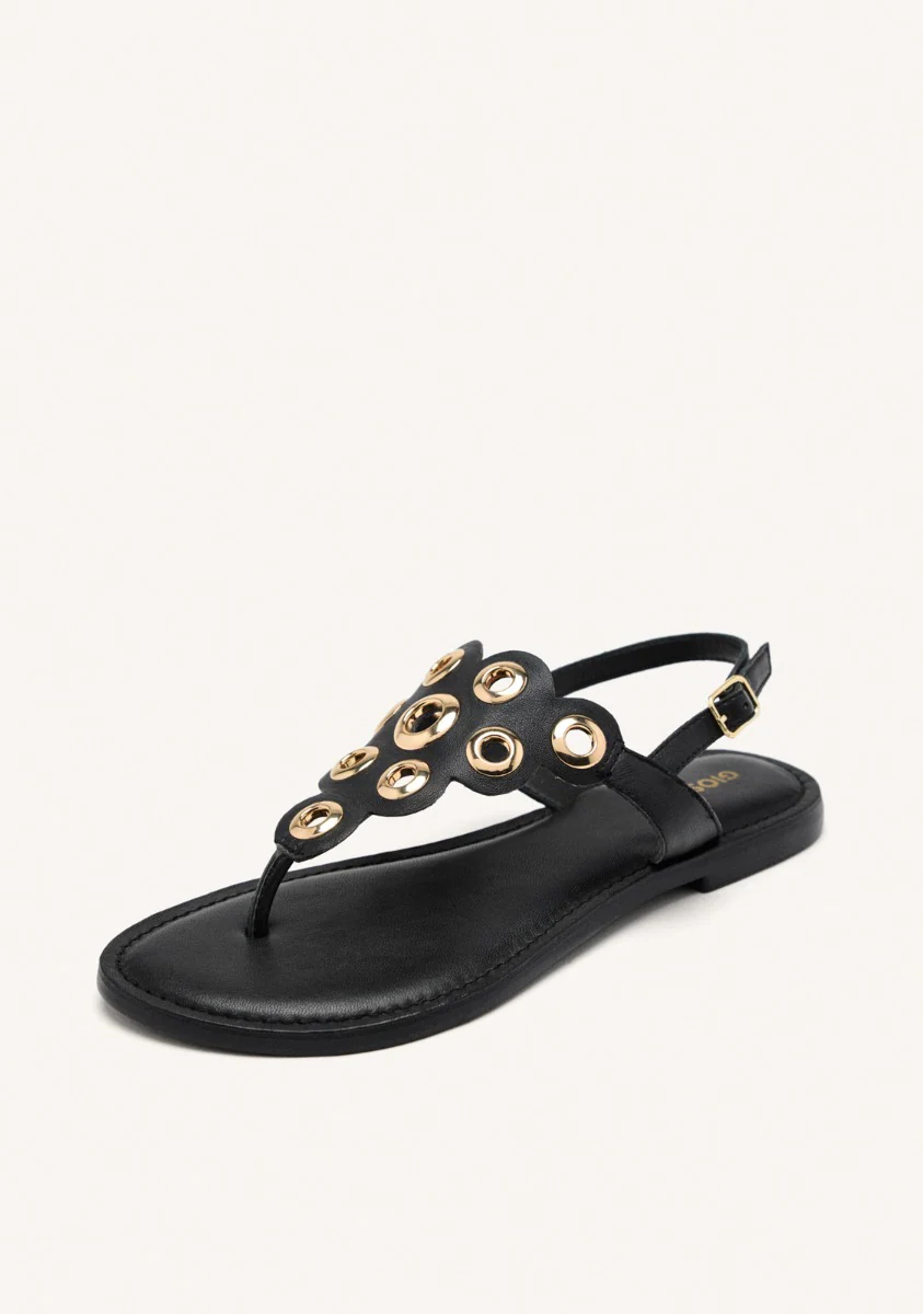 GREEK LEATHER SANDALS DUNBAR - Image 3