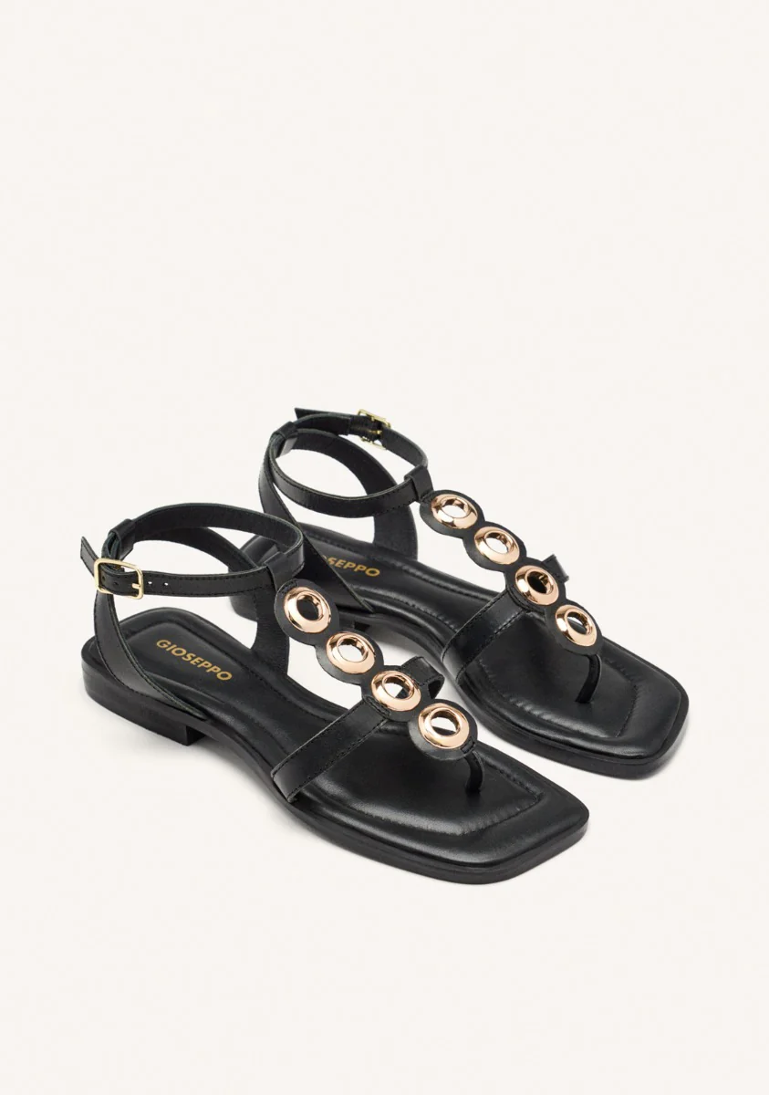GREEK SANDALS LEATHER JEWELS EPPING - Image 3