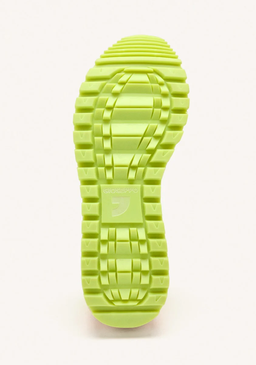 GRID LEATHER SNEAKERS IOLA - Image 4