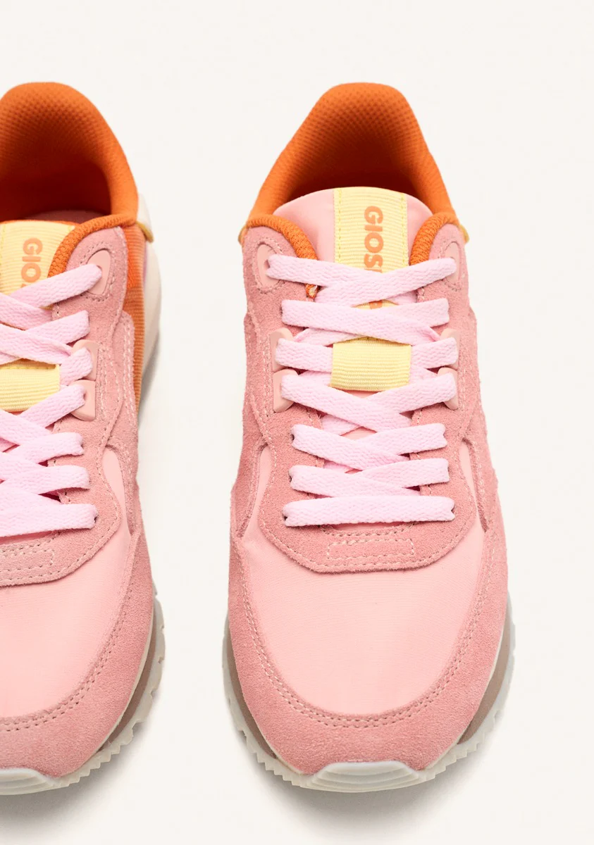 GRID LEATHER SNEAKERS IOLA - Image 4