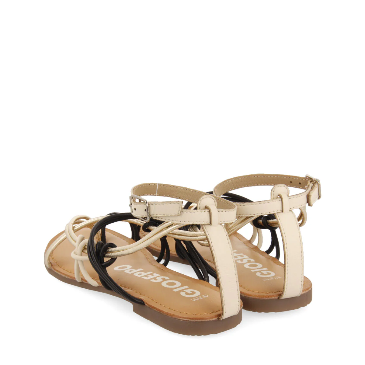Gualaca women's flat sandals with multicoloured straps - Image 4