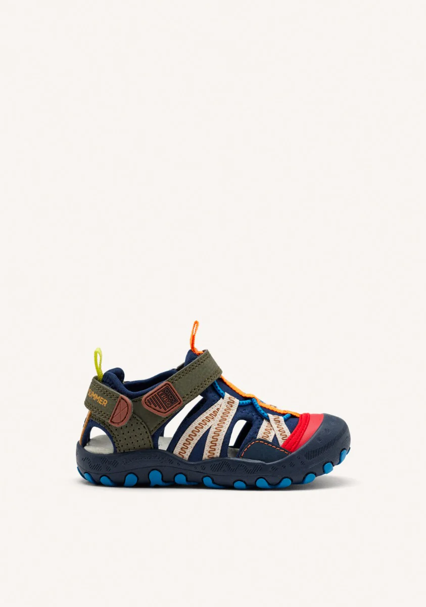 Guatape boys multicoloured sports sandals