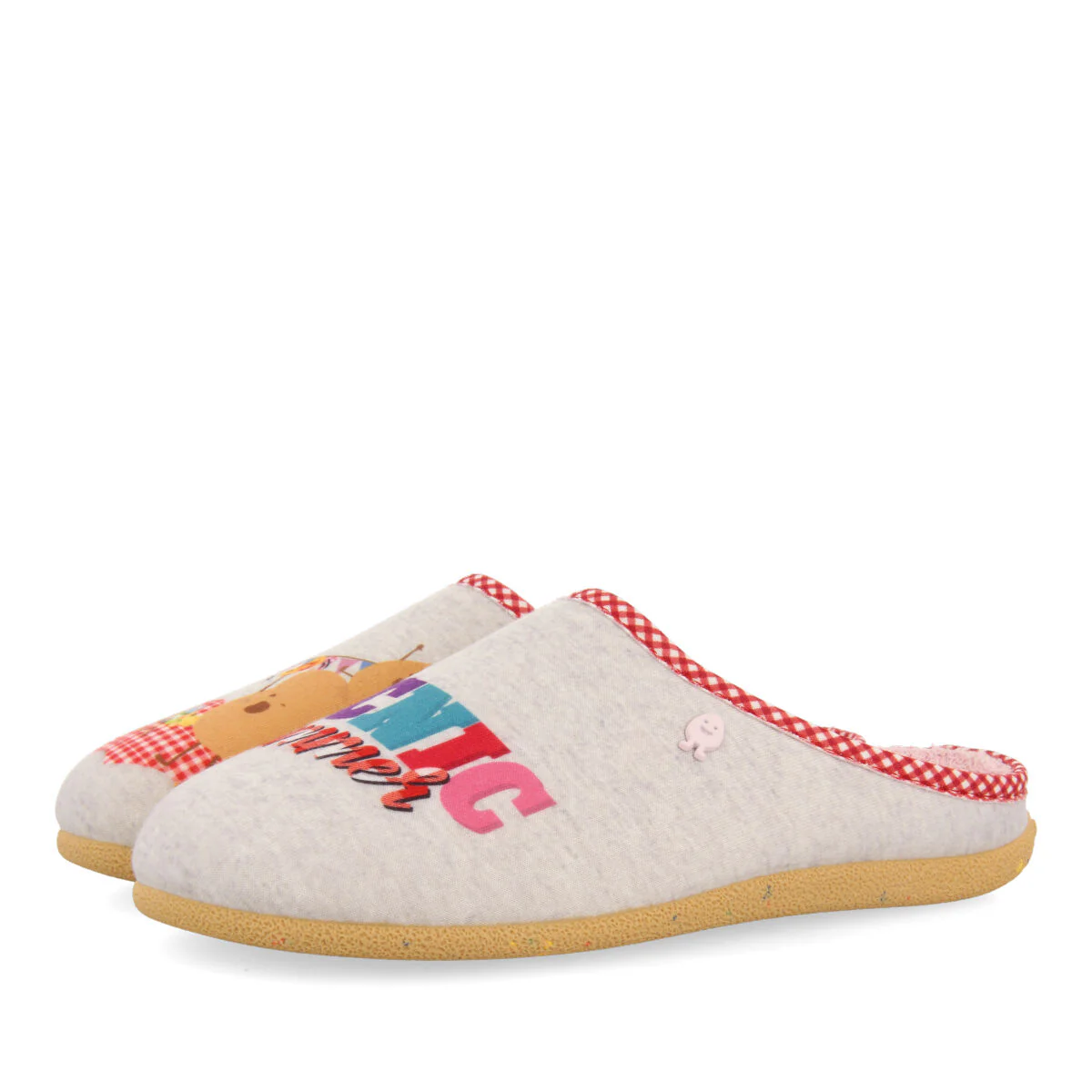 Gueret grey slippers - Image 2