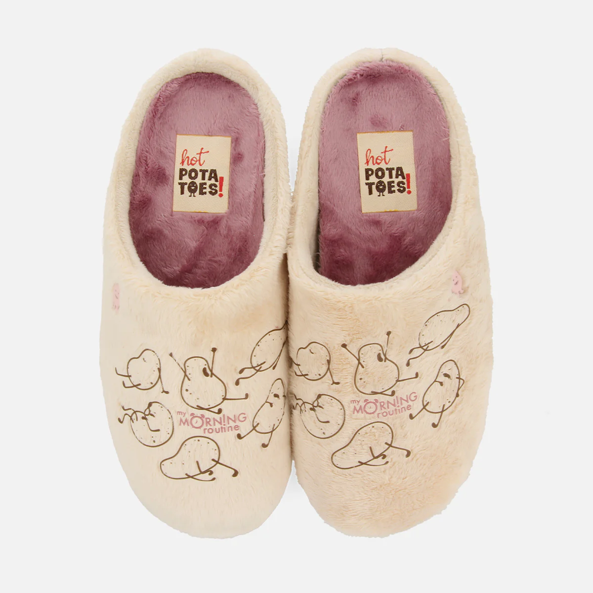 GUILFORD FUR HOUSE SLIPPERS
