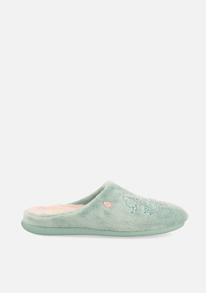GUILFORD FUR HOUSE SLIPPERS