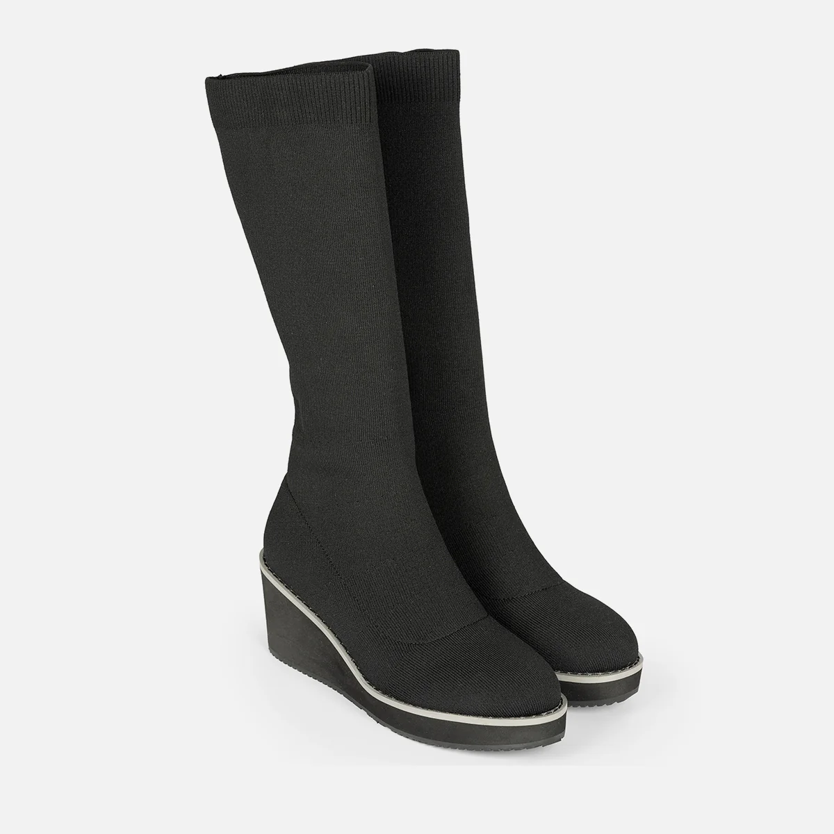 HIGH SOCK-STYLE WEDGE BOOTS PERINTON - Image 3
