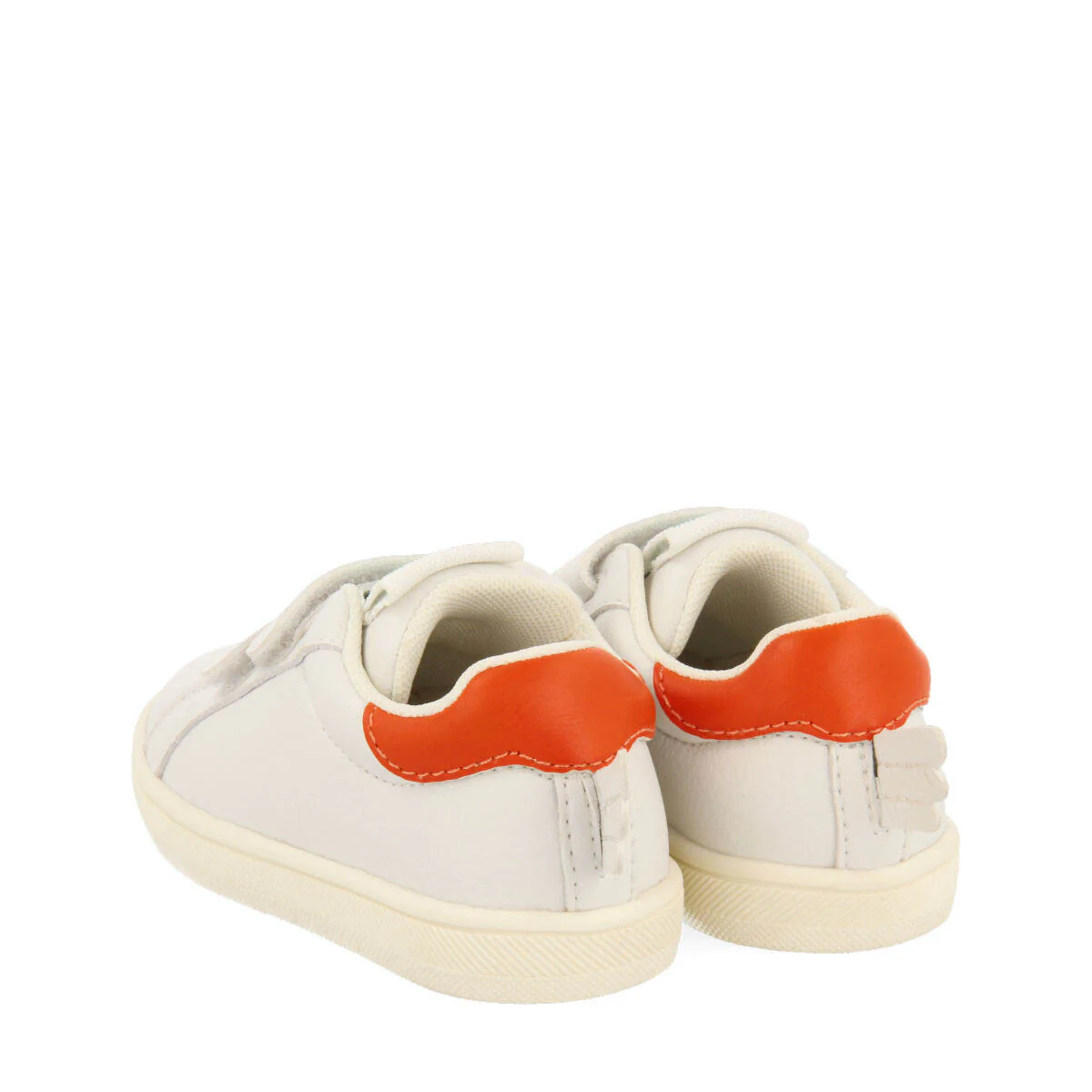 Hinnoya babies' white sneakers with decorative wings - Image 4