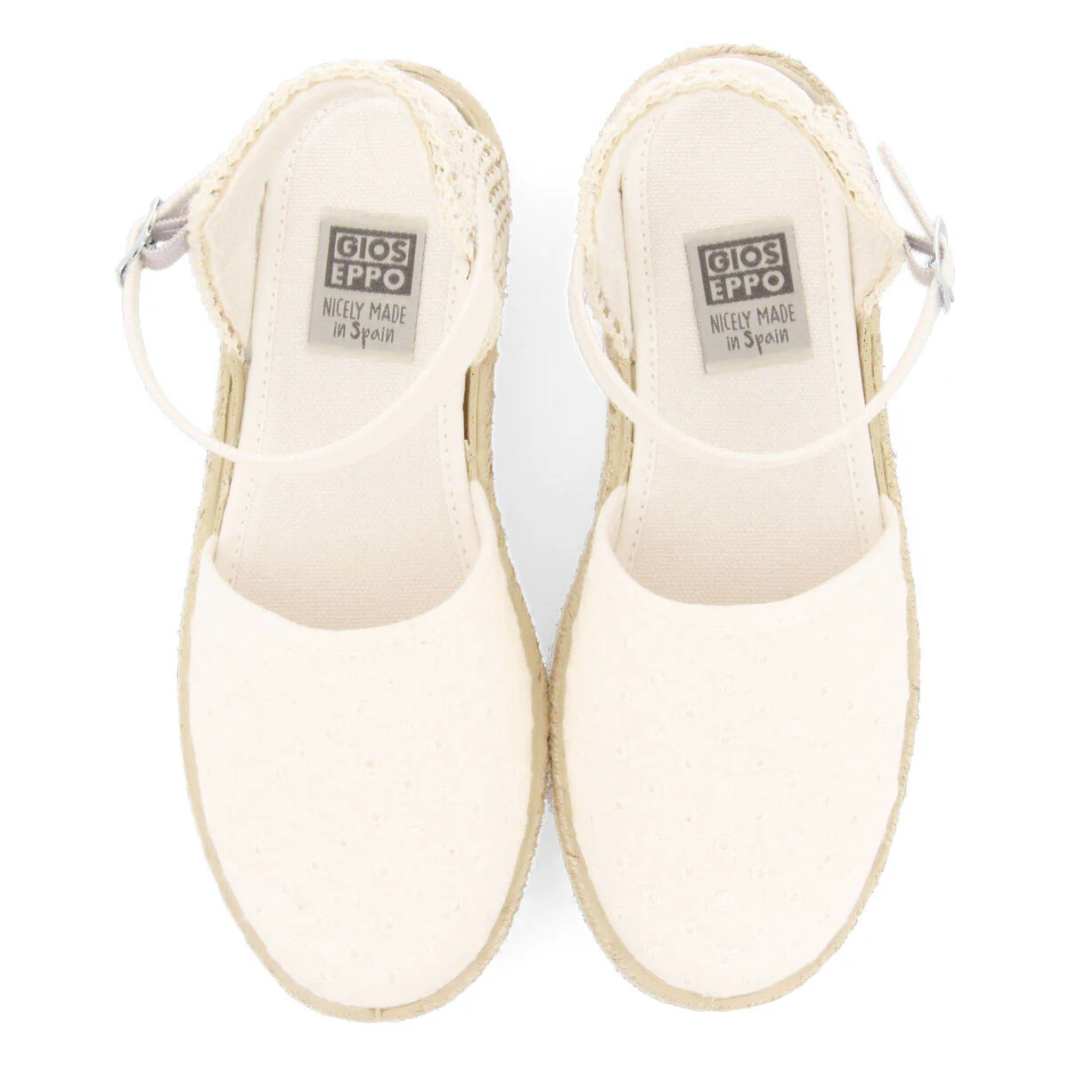 Ilicinea girls white espadrilles - Image 4