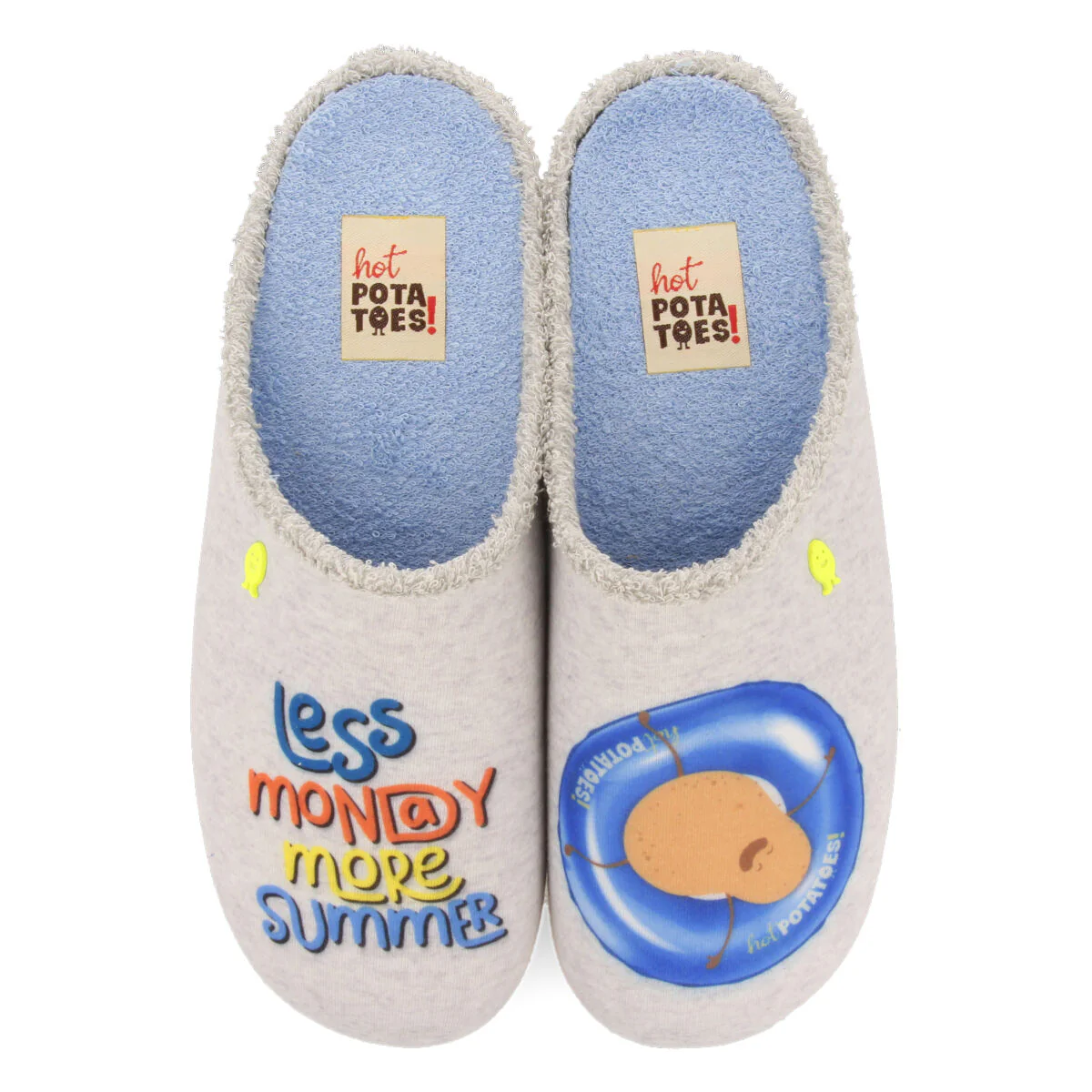 Itapevi grey slippers