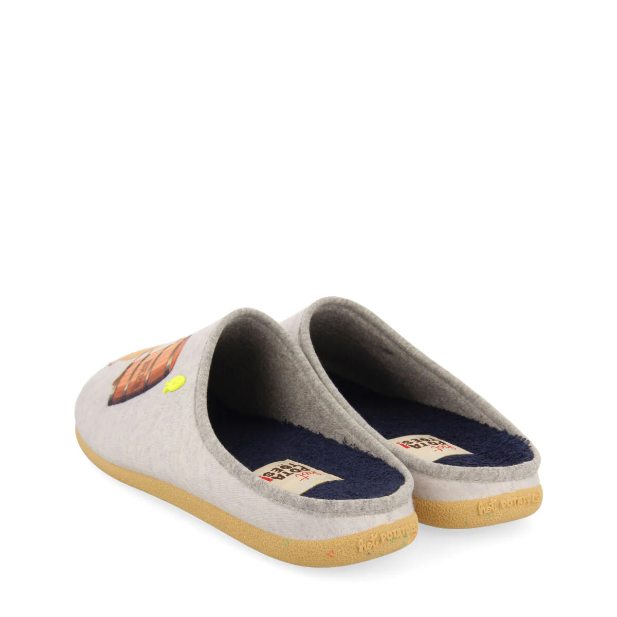 Jambi grey slippers - Image 4
