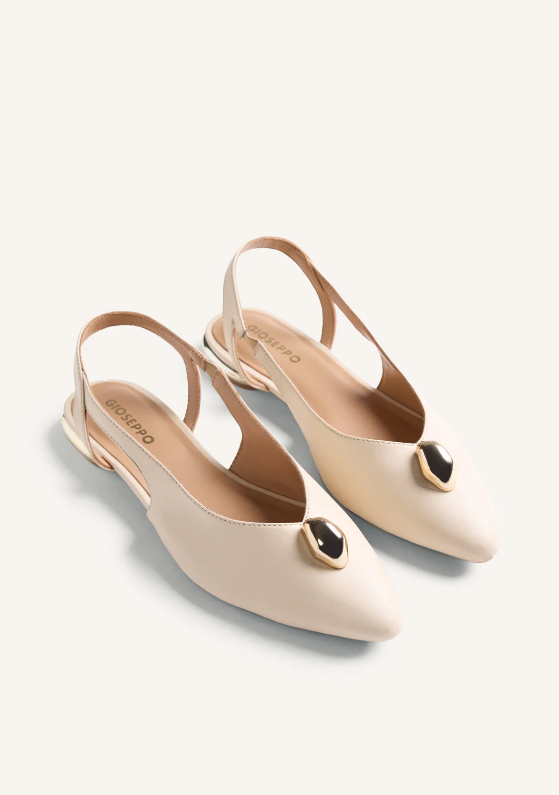 JEWEL LEATHER SLINGBACK BALLET FLATS MUHURU - Image 2