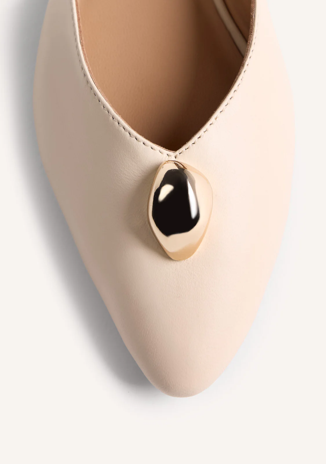 JEWEL LEATHER SLINGBACK BALLET FLATS MUHURU - Image 3