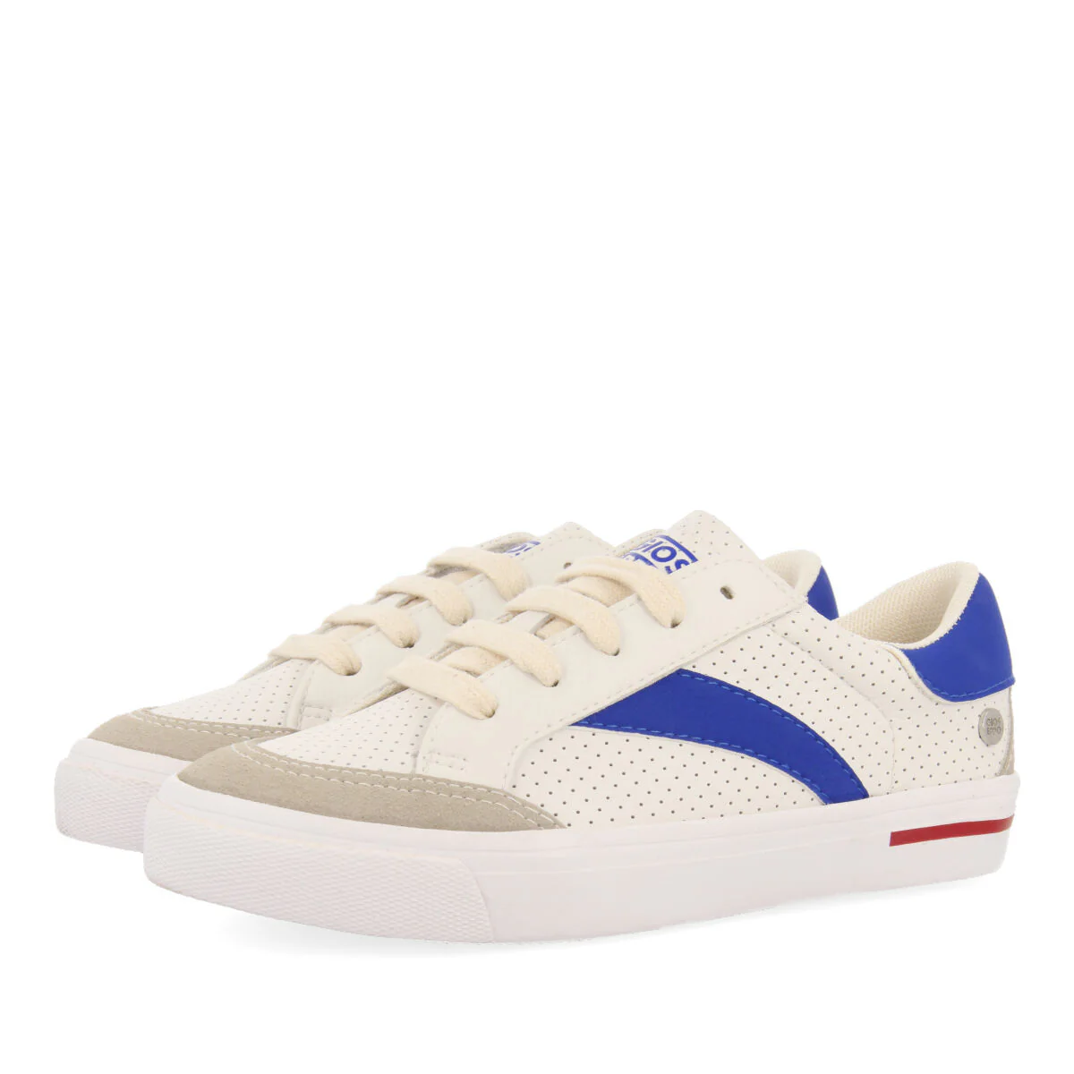 Juvisy boys blue sneakers with side details - Image 3