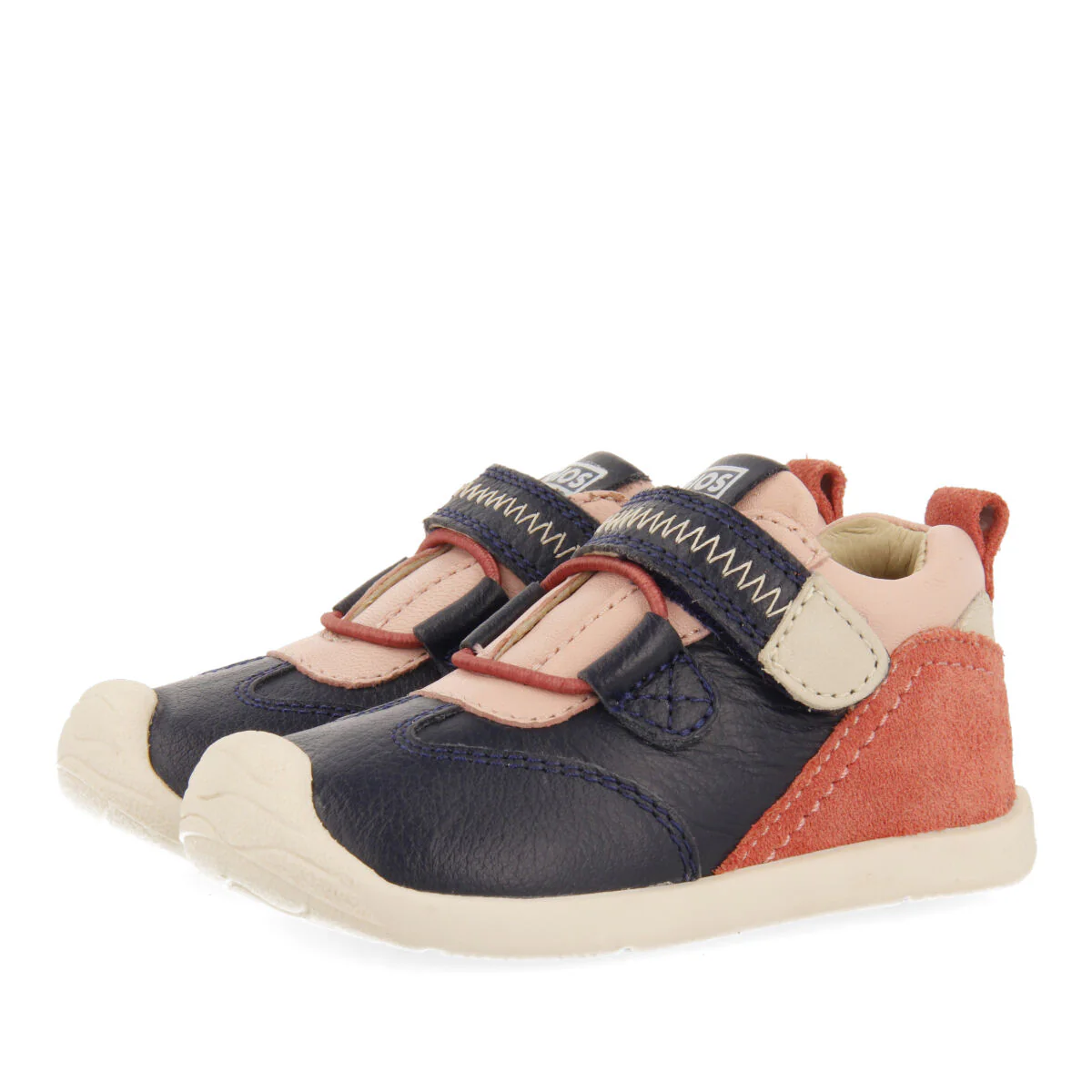 Kadoka my first gioseppo babies' navy blue leather ankle boots - Image 2