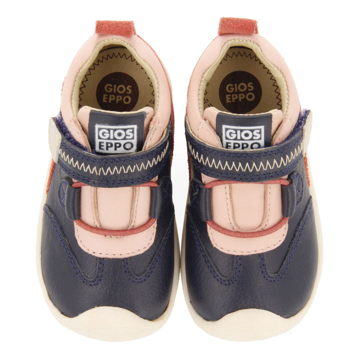 Kadoka my first gioseppo babies' navy blue leather ankle boots - Image 3