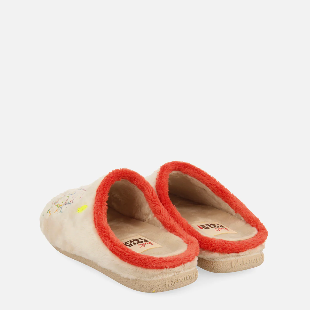 KAPUVAR PRINT FAUX FUR SLIPPERS - Image 3