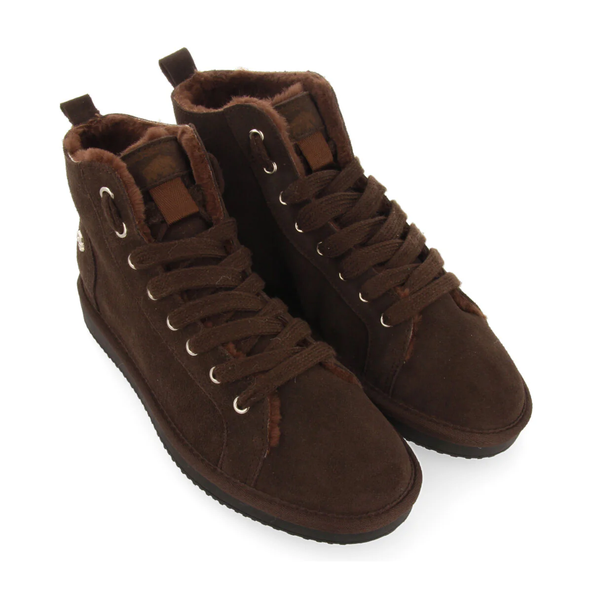 Kaylor men's brown split-suede lace-up boots - Image 3