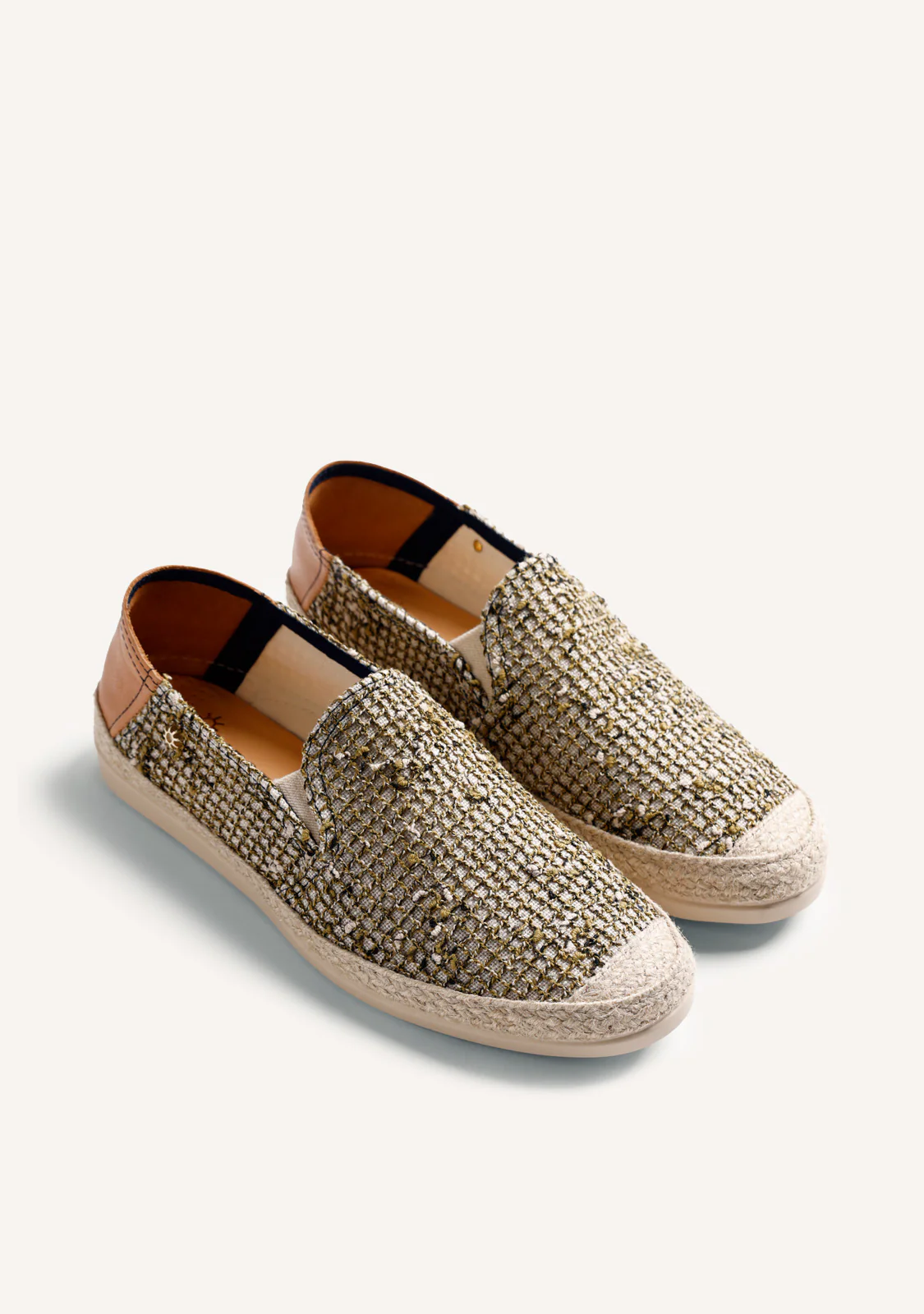 KHAKI MESH ESPADRILLES - Image 2
