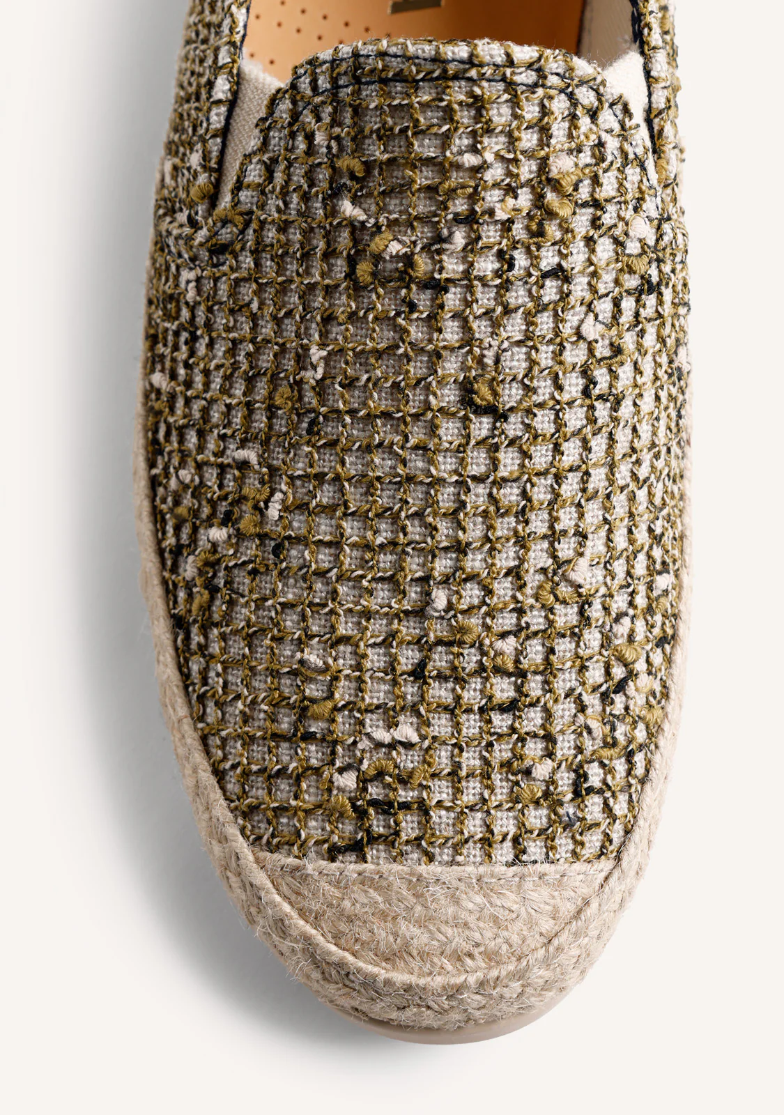 KHAKI MESH ESPADRILLES - Image 4