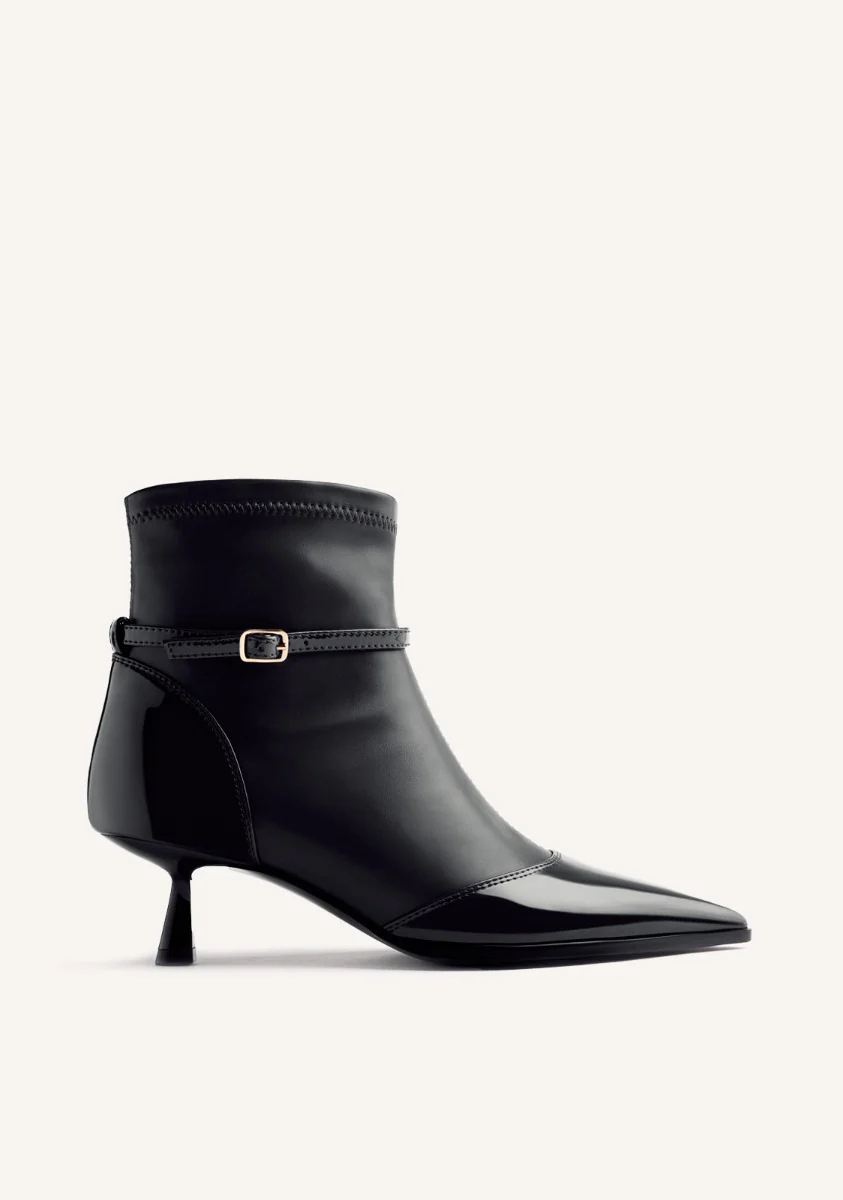 KITTEN HEEL BOOTS CASPIAN