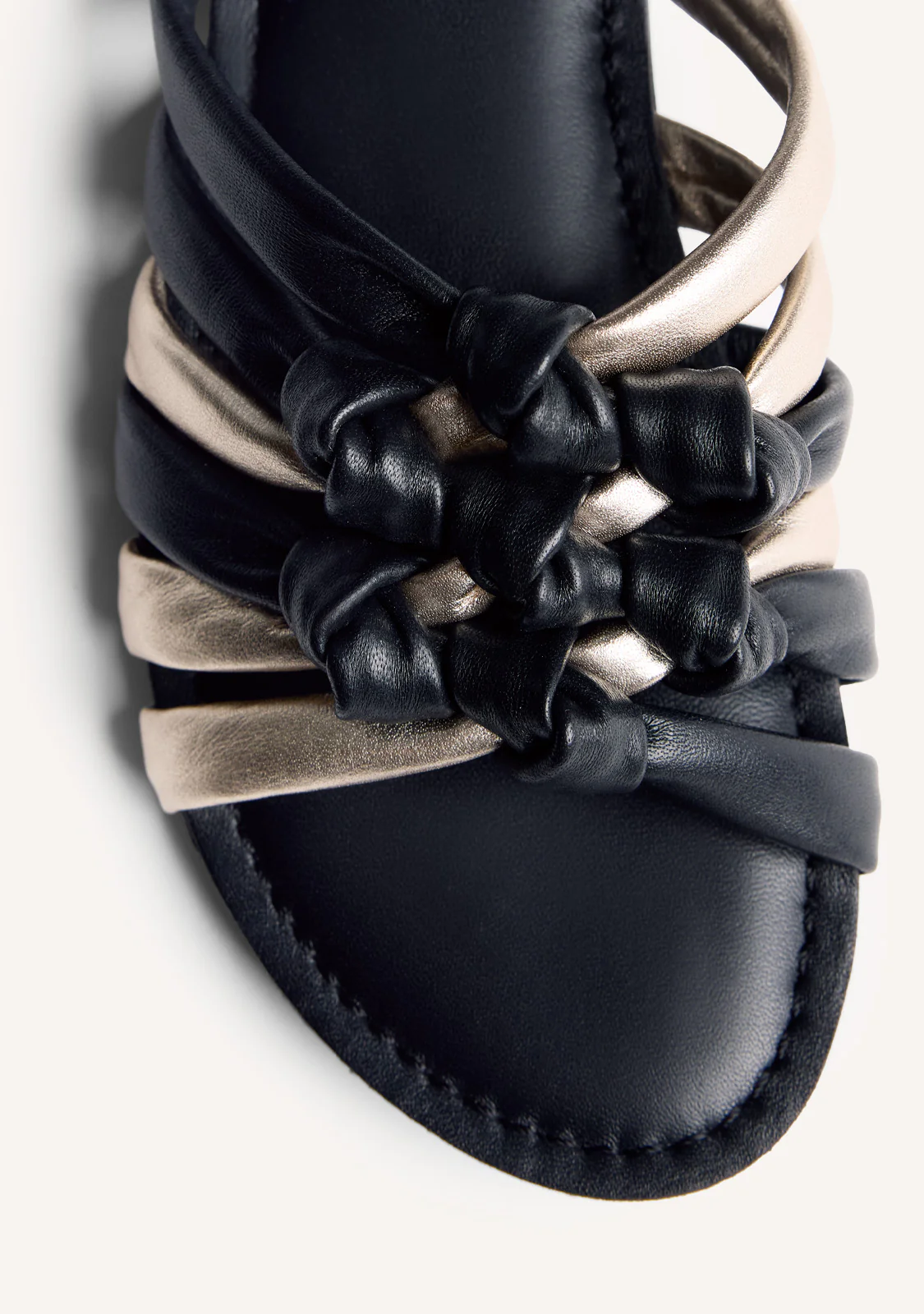 KNOTTED LEATHER SANDALS CALBAYOG - Image 3