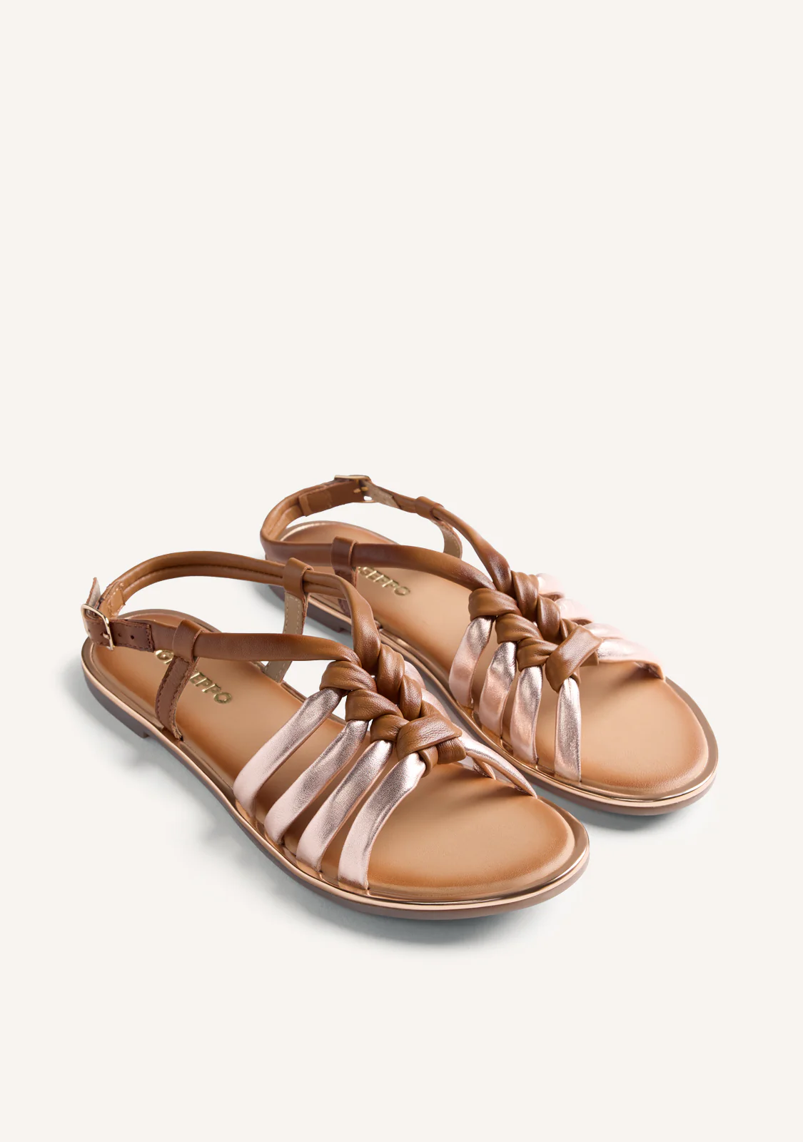 KNOTTED LEATHER SANDALS PEPPERELL - Image 2