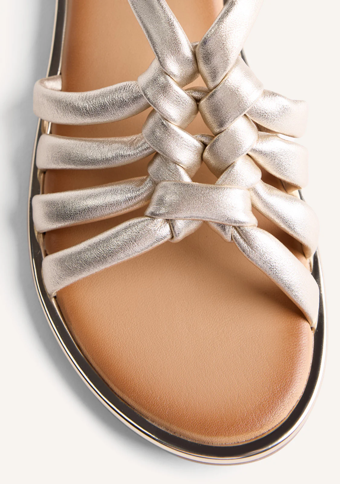 KNOTTED LEATHER SANDALS PEPPERELL - Image 3